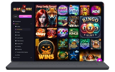 SlotVibe Casino site